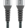 GOOBAY καλώδιο USB-C 49303, 60W, 480Mbps, 2m, μαύρο