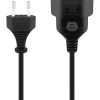 GOOBAY μπαλαντέζα προέκταση ρεύματος 50510, Europlug, 2x 0.75mm², 5m, μαύρη