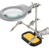 GOOBAY μεγεθυντικός φακός 51226 με clips συγκράτησης, 2x, LED φωτισμός