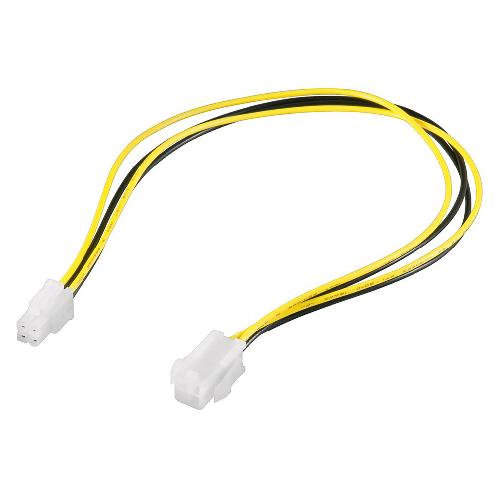 GOOBAY καλώδιο προέκτασης 4pin ATX12 P4 51359, 0.4m
