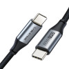 CABLETIME καλώδιο USB-C CMCM60W, 60W PD, 480Mbps, 1m, μαύρο