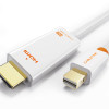 CABLETIME καλώδιο HDMI σε Mini DisplayPort CT-03G, 1080p, 1.8m, λευκό