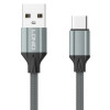 LDNIO καλώδιο USB-C σε USB LS441, 2.4A, 1m, γκρι