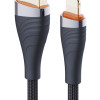 LDNIO καλώδιο Lightning σε USB LS691, 30W, 1m, γκρι
