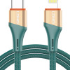 LDNIO καλώδιο Lightning σε USB-C LC631I, 30W PD, 1m, πράσινο