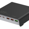 LDNIO σταθμός φόρτισης Q605, 3x USB-C & 3x USB, 120W, PD/QC, μαύρος