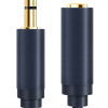 CABLETIME καλώδιο προέκτασης ήχου 3.5mm CT-AV302-H11G, gold plated, 15m, μπλε