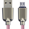 CABLETIME καλώδιο micro USB σε USB CT-PE32-ZFMC, 2A, 480Mbps, 1m, ροζ