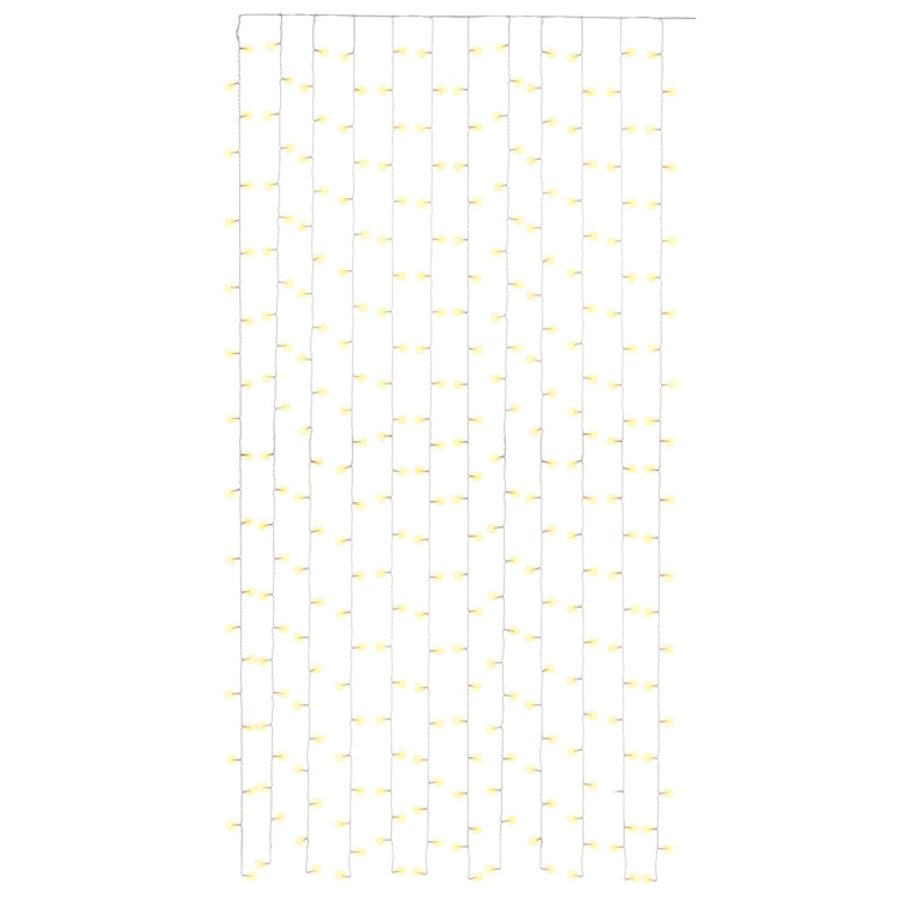 GOOBAY LED λαμπάκια κουρτίνα 57943, 3000K, 4.1m, IP44, USB, 300 LED