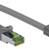 GOOBAY καλώδιο δικτύου 61120, CAT 8.1 S/FTP, copper, LSZH, 10m, γκρι