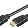 GOOBAY καλώδιο HDMI 2.0 61160 με Ethernet, 4K/60Hz, 18 Gbps, 3m, μαύρο