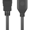 GOOBAY καλώδιο προέκτασης HDMI 61313 Ethernet, 4K/60Hz 18Gbps, 5m, μαύρο