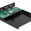 DELOCK front panel 64058, 3.5" σε USB-C, 2x USB & SD/Micro SD