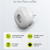 GOOBAY LED φωτιστικό νυκτός 64566 με πρίζα schuko, 6500K, IP20