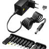 GOOBAY επιτοίχιος φορτιστής 64568, 3V-12V, 12W/1A, 12 tips