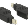 DELOCK αντάπτορας mini DisplayPort σε DisplayPort 65626, 4K, 90°