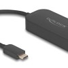 DELOCK αντάπτορας δικτύου 66046, USB-C, 2.5Gbps Ethernet, μαύρος
