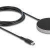 DELOCK ασύρματος φορτιστής 66467, 15W, μαγνητικός, μαύρος