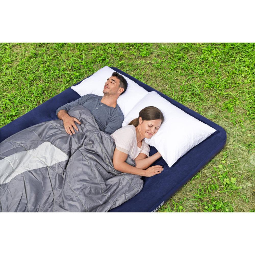BESTWAY φουσκωτό στρώμα 67003, διπλό, 203x152x22cm, μπλε