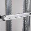 DELOCK αντάπτορας επέκτασης βάθους για rack 67272, έως 10cm, 1U, μαύρο