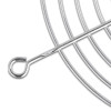 DELOCK σχάρα για 60mm ανεμιστήρα 67305, μεταλλική, ασημί