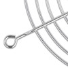 DELOCK σχάρα για 92mm ανεμιστήρα 67307, μεταλλική, ασημί