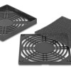 DELOCK σχάρα για 92mm ανεμιστήρα 67312 με φίλτρο σκόνης, πλαστική, μαύρη