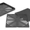 DELOCK σχάρα για 120mm ανεμιστήρα 67313 με φίλτρο σκόνης, πλαστική, μαύρη