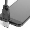 DELOCK αντάπτορας USB-C σε USB 67425, γωνιακός, 10Gbps, 60W, γκρι