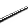 DELOCK cable management panel 67459 για rack 19", 0.5U, βάθος 9mm, μεταλλικό, μαύρο