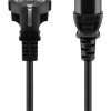 GOOBAY καλώδιο τροφοδοσίας 68605, 0.75mm², 1.5m, μαύρο