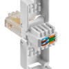 GOOBAY βύσμα RJ45 CAT 5e UTP 68859, tool-free, λευκό