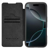 NILLKIN θήκη Qin Prop Leather για iPhone 16 Pro Max, δερμάτινη, μαύρη