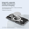 NILLKIN θήκη Nature TPU Pro Magnetic για iPhone 16, διάφανη-μπλε