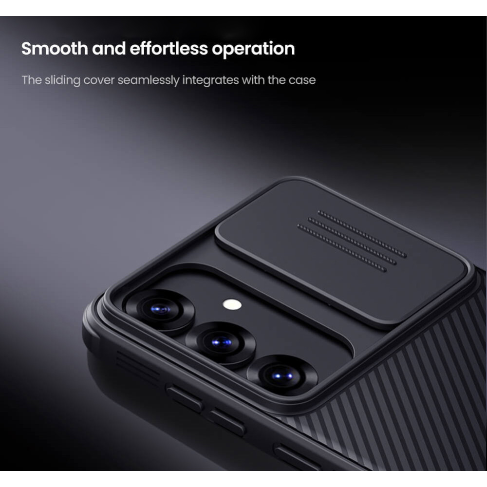 NILLKIN θήκη CamShield Pro για Samsung Galaxy S25 Plus, μαύρη