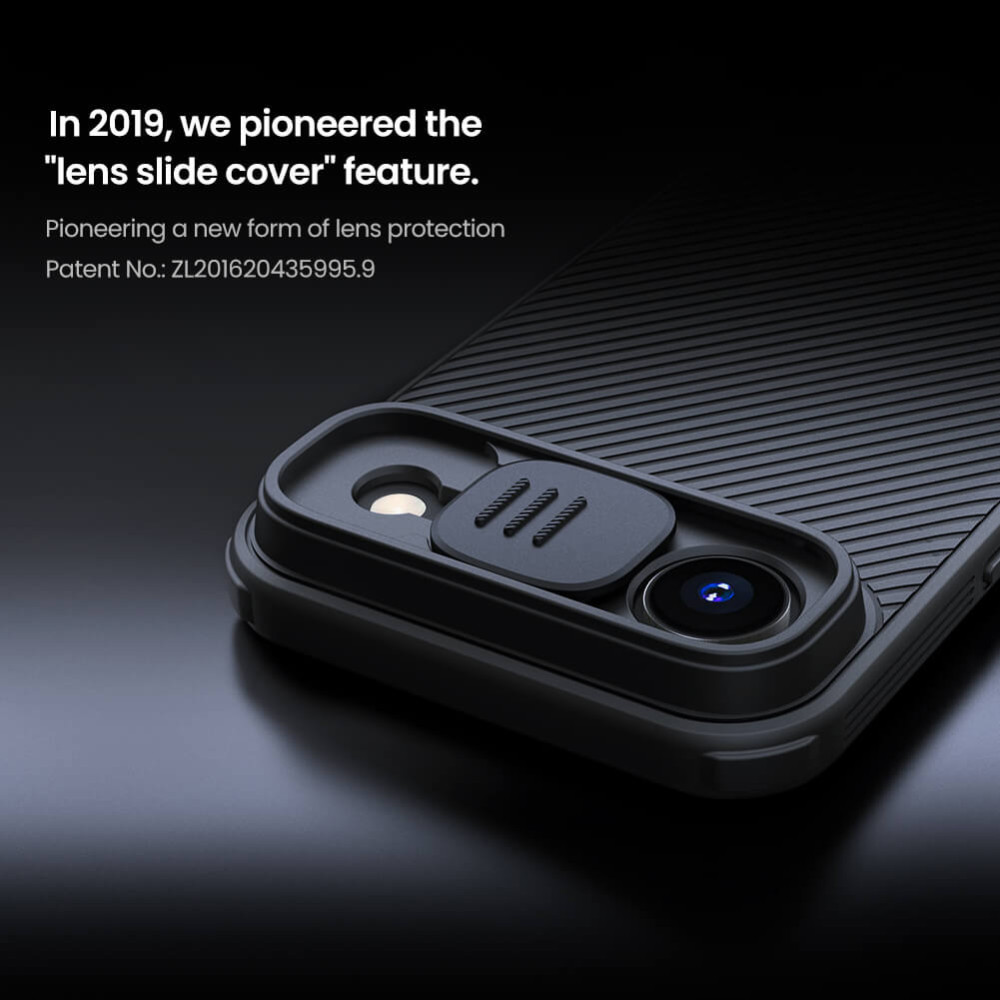 NILLKIN θήκη CamShield Pro για Apple iPhone 17 Air, μαύρη