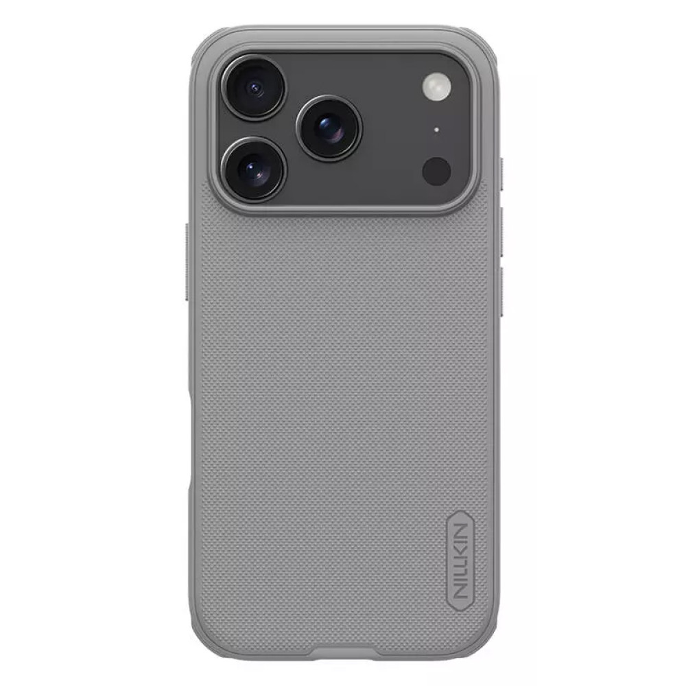 NILLKIN θήκη Super Frosted Shield Pro για Apple iPhone 17 Pro, γκρι