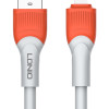 LDNIO καλώδιο Lightning σε USB LS601, 30W, 1m, γκρι
