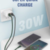 LDNIO καλώδιο micro USB σε USB LS691, 30W, 1m, γκρι