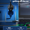 LDNIO φορτιστής αυτοκινήτου C101 με καλώδιο, USB/USB-C, 100W PD, μαύρος