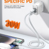 LDNIO καλώδιο Lightning σε USB-C LC602I, 30W PD, 2m, γκρι