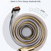 LDNIO καλώδιο USB-C σε USB-C LC651C, 65W, 1m, χρυσό