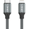 LDNIO καλώδιο Lightning σε USB-C LC441I, 30W PD, 1m, γκρι