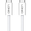 LDNIO καλώδιο USB-C LC901C, 65W PD, 480Mbps, 1m, λευκό