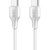 LDNIO καλώδιο USB-C σε USB-C LC122C, 65W PD, 2m, λευκό