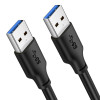 CABLETIME καλώδιο USB CT-C160-U3-AMAMN, 5 Gbps, 1m, μαύρο