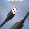 CABLETIME καλώδιο προέκτασης USB CT-C160-U3-AMAFN, 5Gbps, 2m, μαύρο