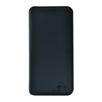 POWERTECH Θήκη Slim Leather για Samsung A5 2018, μαύρη