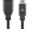 GOOBAY καλώδιο USB σε USB-C 71221, 15W, 5Gbps, 2m, μαύρο