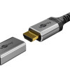 GOOBAY αντάπτορας HDMI 72008, Ethernet, 8K/60Hz, 4K/120Hz, 48 Gbps, γκρι